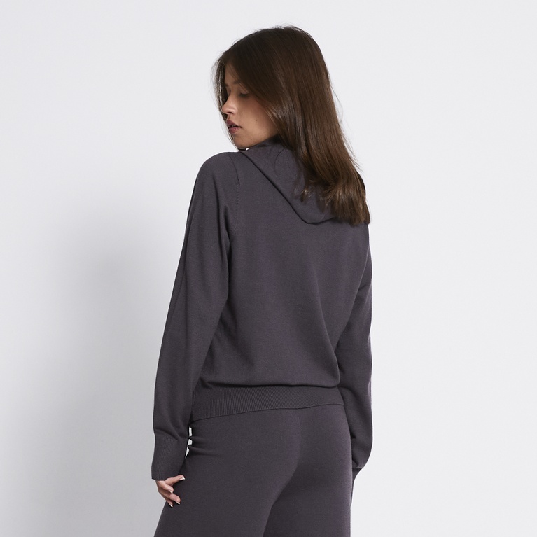 Knit zip hoodie "Jennifer"